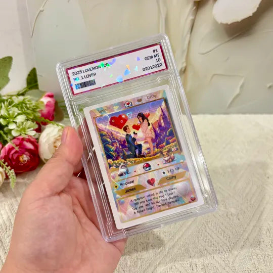 Personalized Pixel Art Themed Card