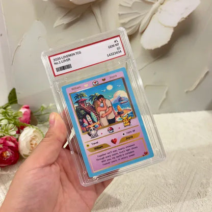 Personalized Pixel Art Themed Card