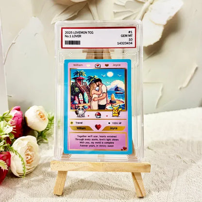 Personalized Pixel Art Themed Card